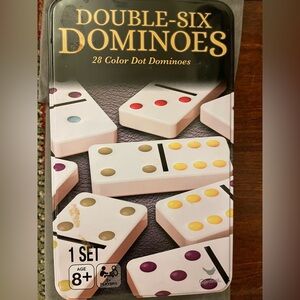 Double-Six Dominoes Set - Multicolor